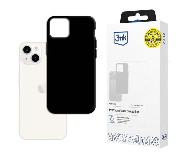 3mk Matt Case do Apple iPhone 15 - 1511603 - zdjęcie